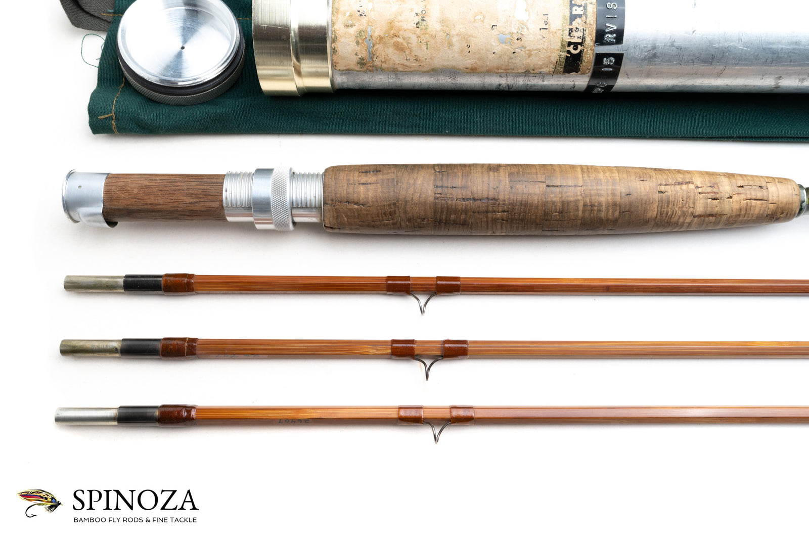 Orvis Battenkill Fly Rod 8'6" 2/3 #6/7 - grip and reel seat close-up