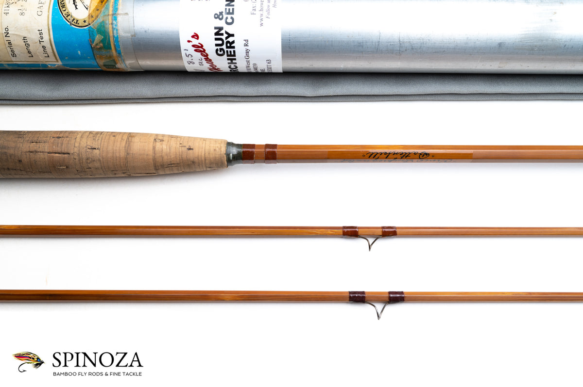 Orvis Battenkill Bamboo Fly Rod 8'6" 2/2 #9 - maker's marking and inscription