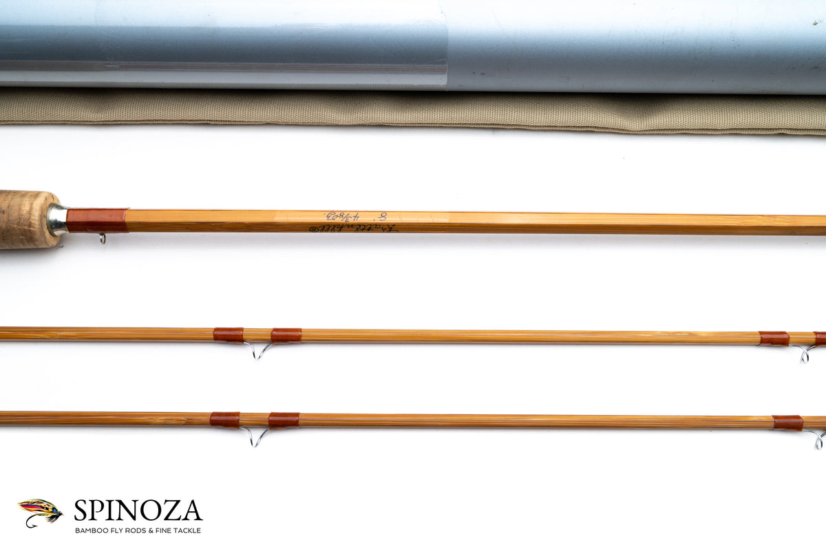 Orvis Battenkill Bamboo Fly Rod 8' 2/2 #7 - rod sections with wrapping detail