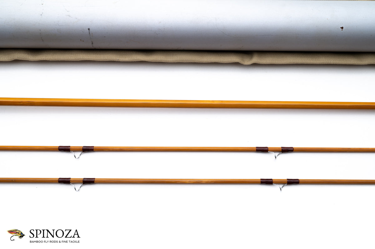 Orvis Battenkill Bamboo Fly Rod 7'6" 2/2 #6 - rod sections with guides