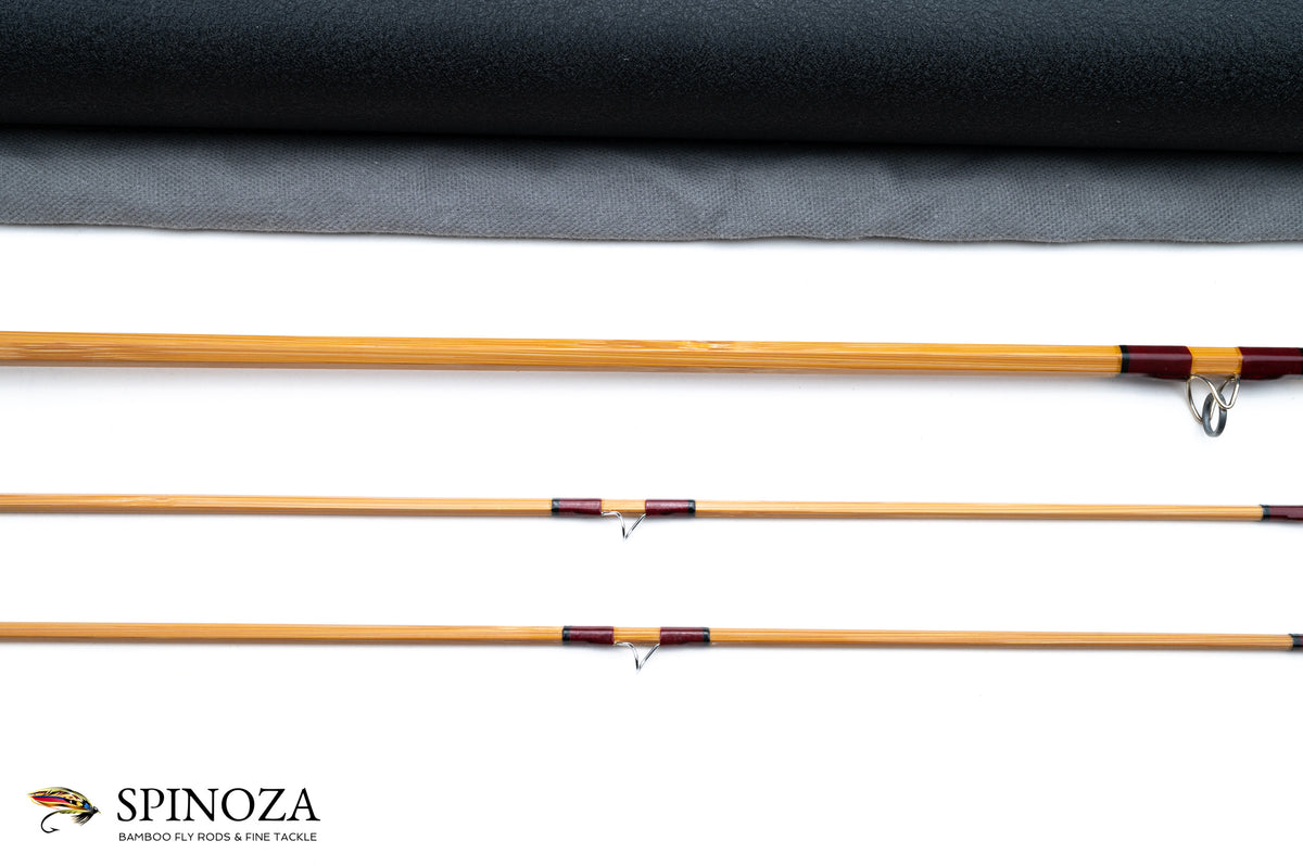 Orvis Battenkill Adirondack Bamboo Fly Rod 7'6" 2/2 #5 - guide wrapping and spacing