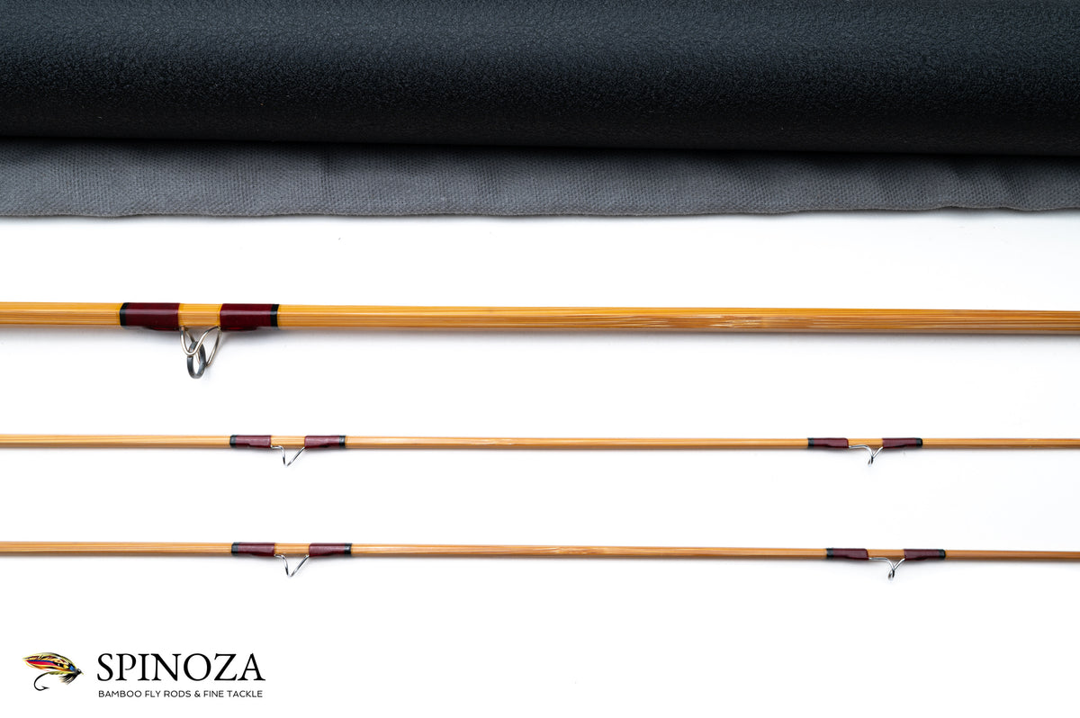 Orvis Battenkill Adirondack Bamboo Fly Rod 7'6" 2/2 #5 - ferrule detail and joints