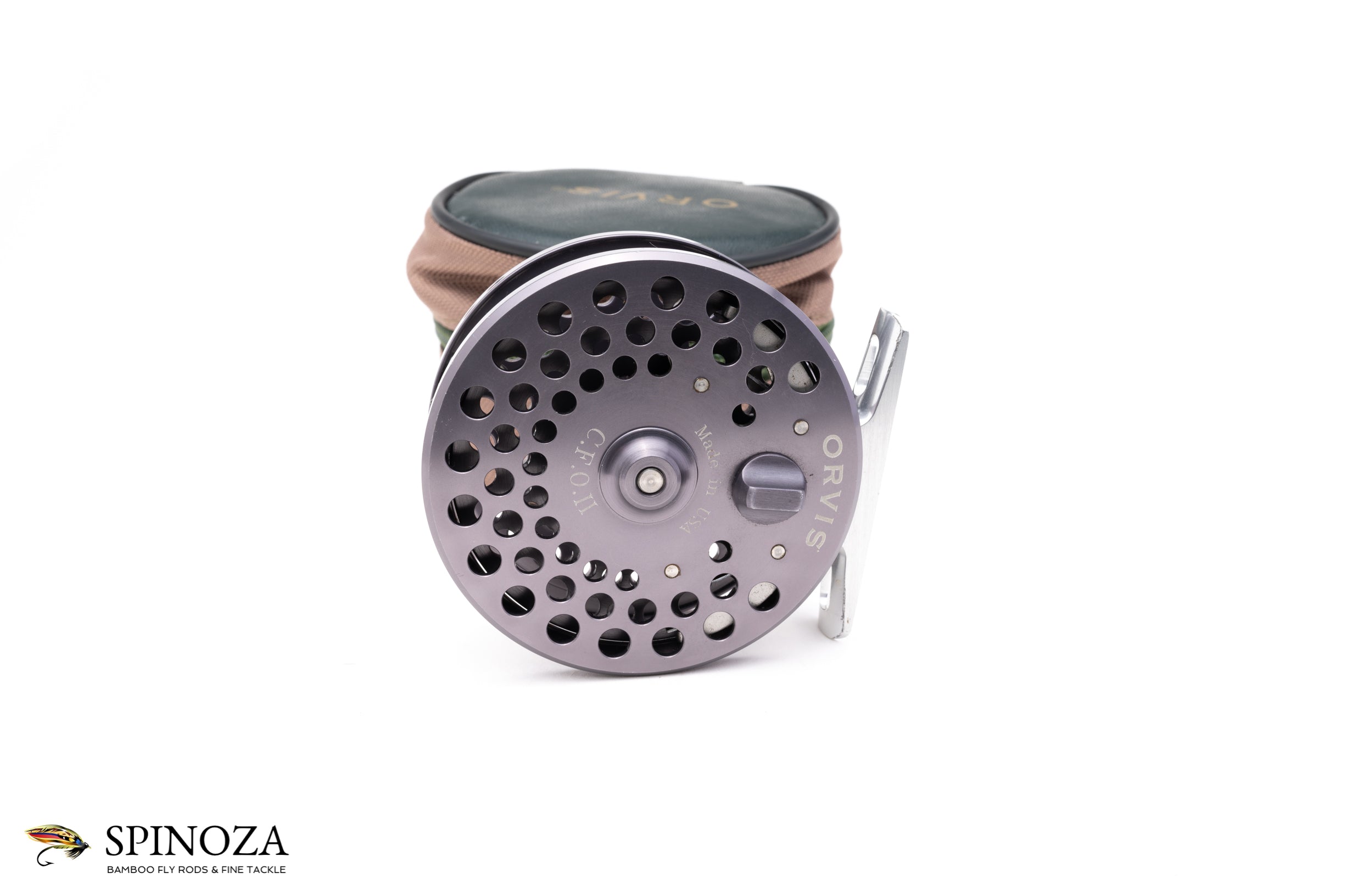 Orvis 20th Anniversary CFO III fly reel - silver - Spinoza Rod Company