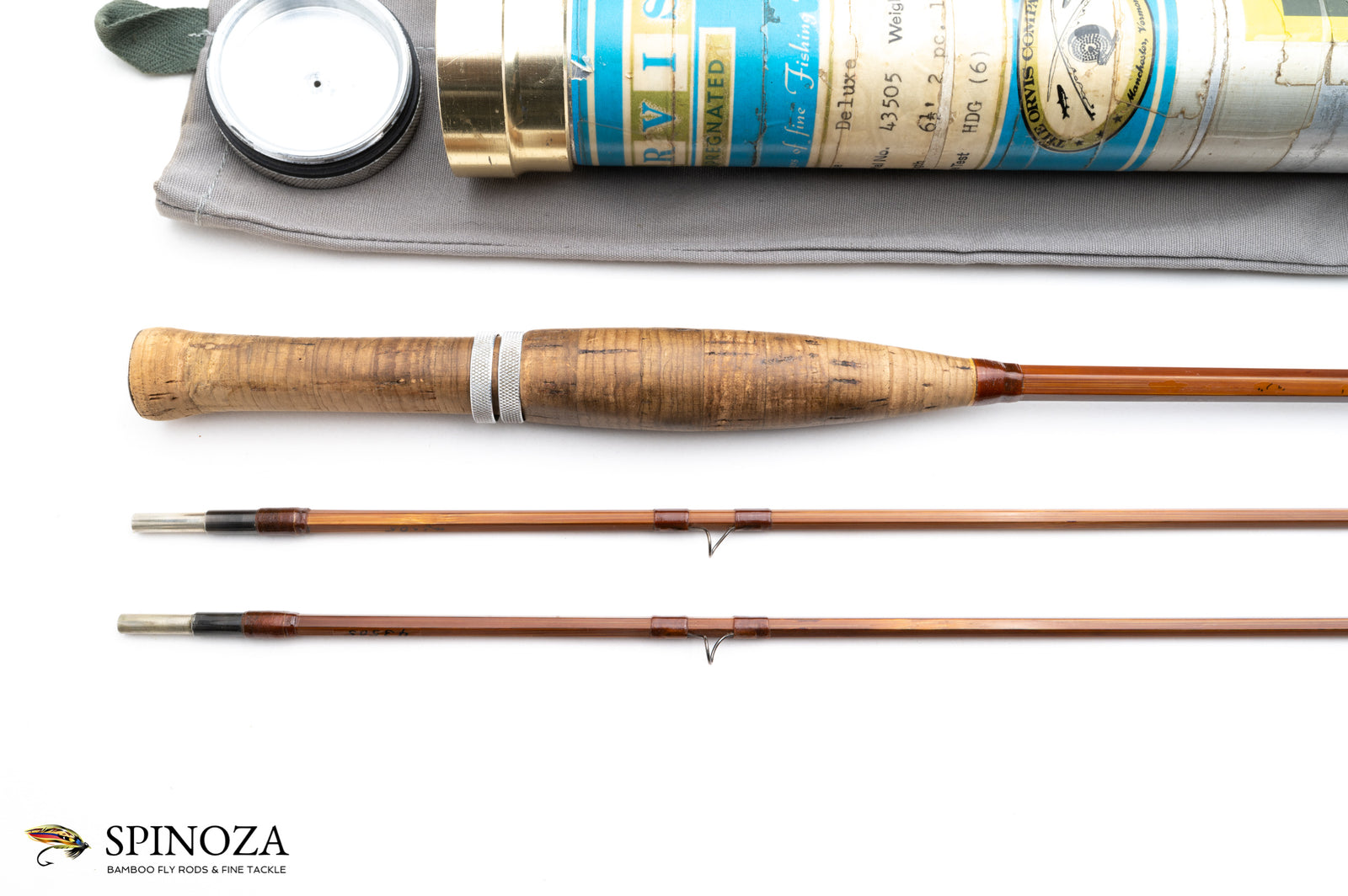 Orvis Deluxe Bamboo Fly Rod 6'6" 2/2