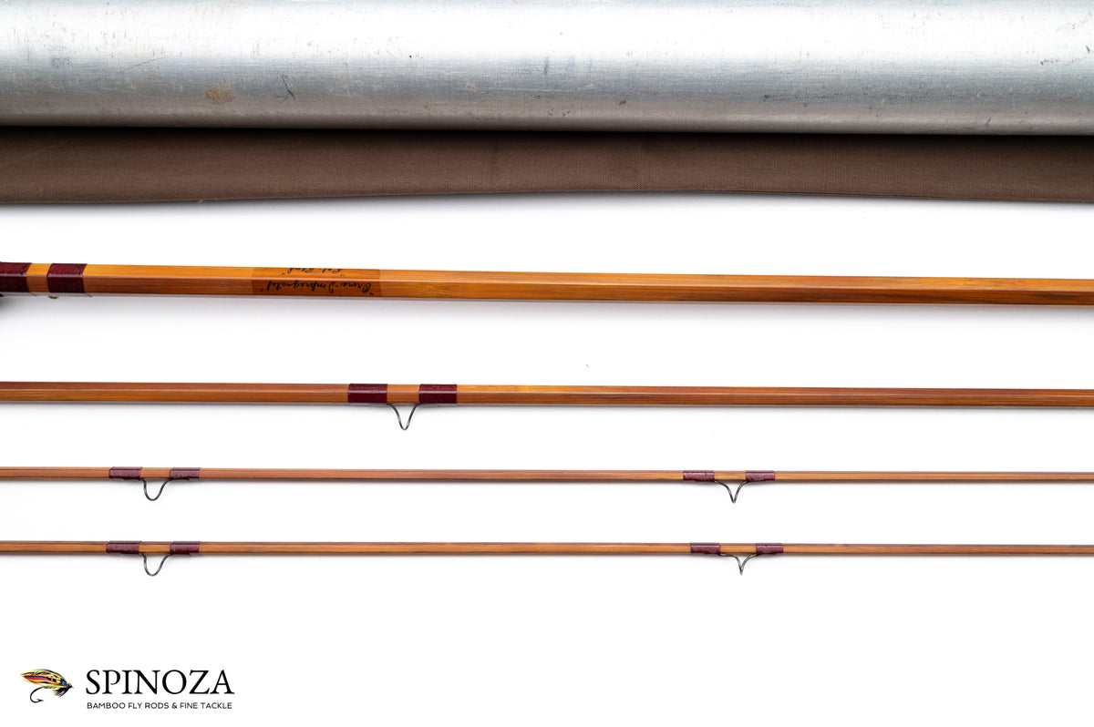 Orvis Manchester Bamboo Fly Rod 8'6" 3/2 #6/7 - rod sections with wrapping detail