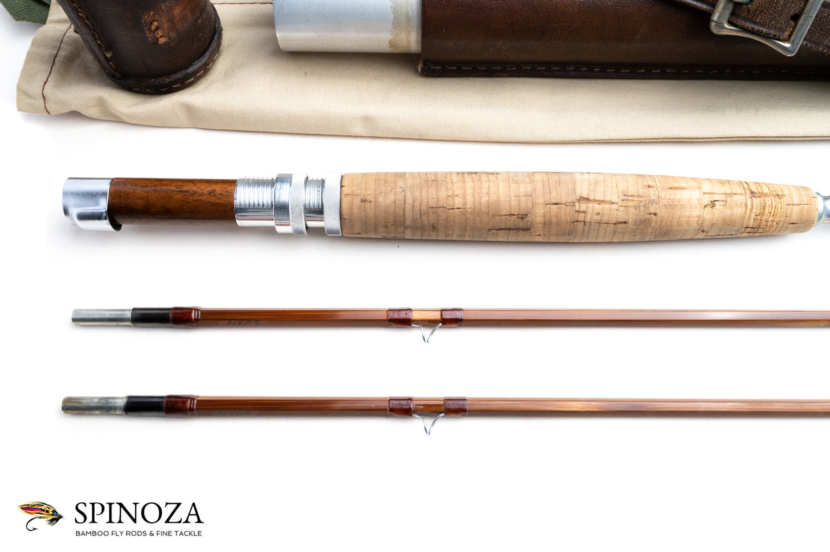 Orvis Wes Jordan Bamboo Fly Rod 8'6" 2/2 #9 - grip and reel seat close-up