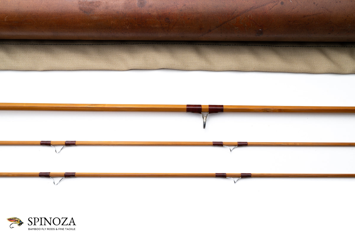 Orvis "Wes Jordan" Model Bamboo Fly Rod 7'6" 2/2 #6 - ferrules and tip detail
