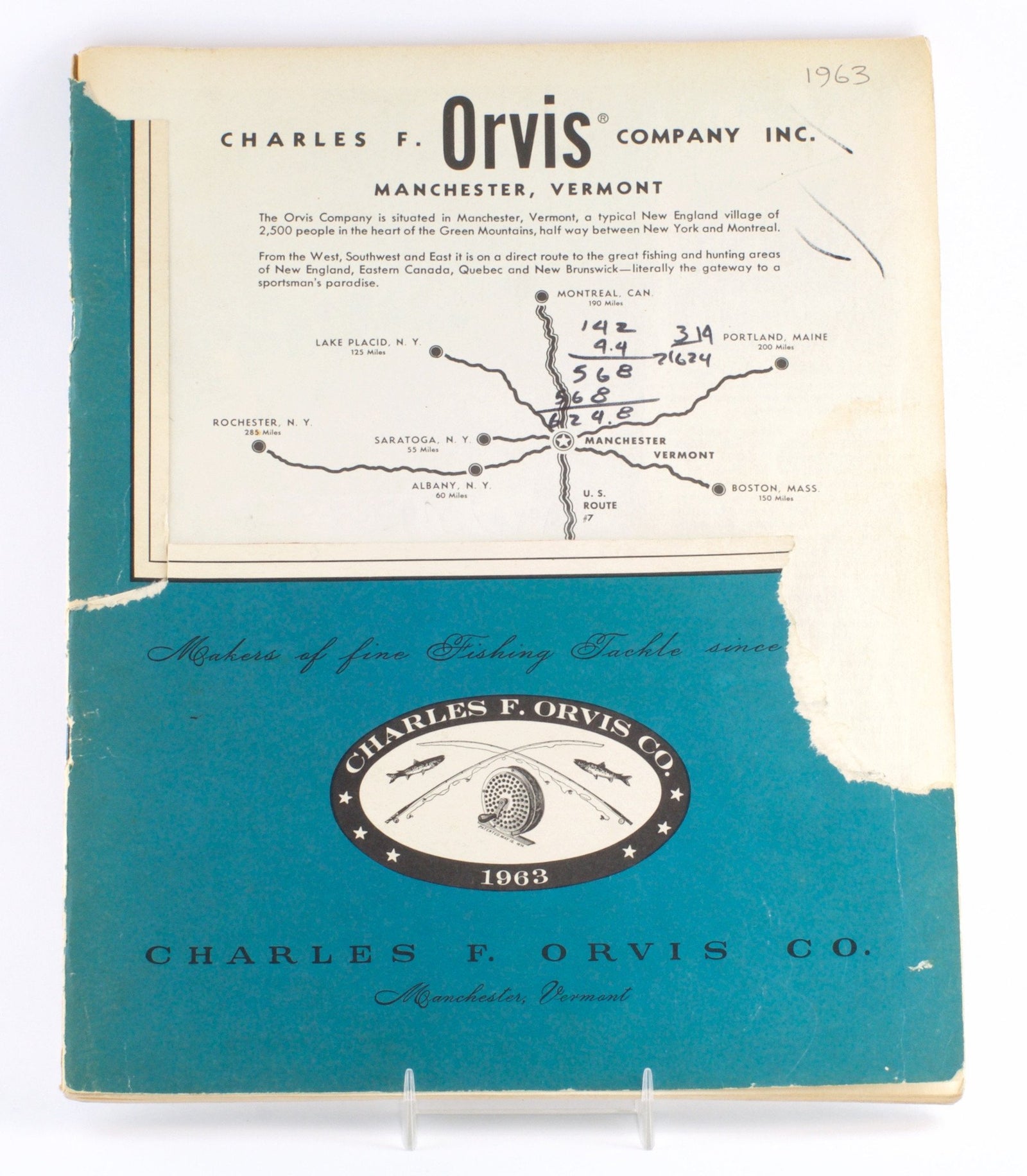 Orvis Fishing Tackle Catalog - 1963