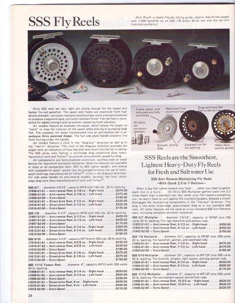 Orvis SSS 9-10 Direct Drive Fly Reel