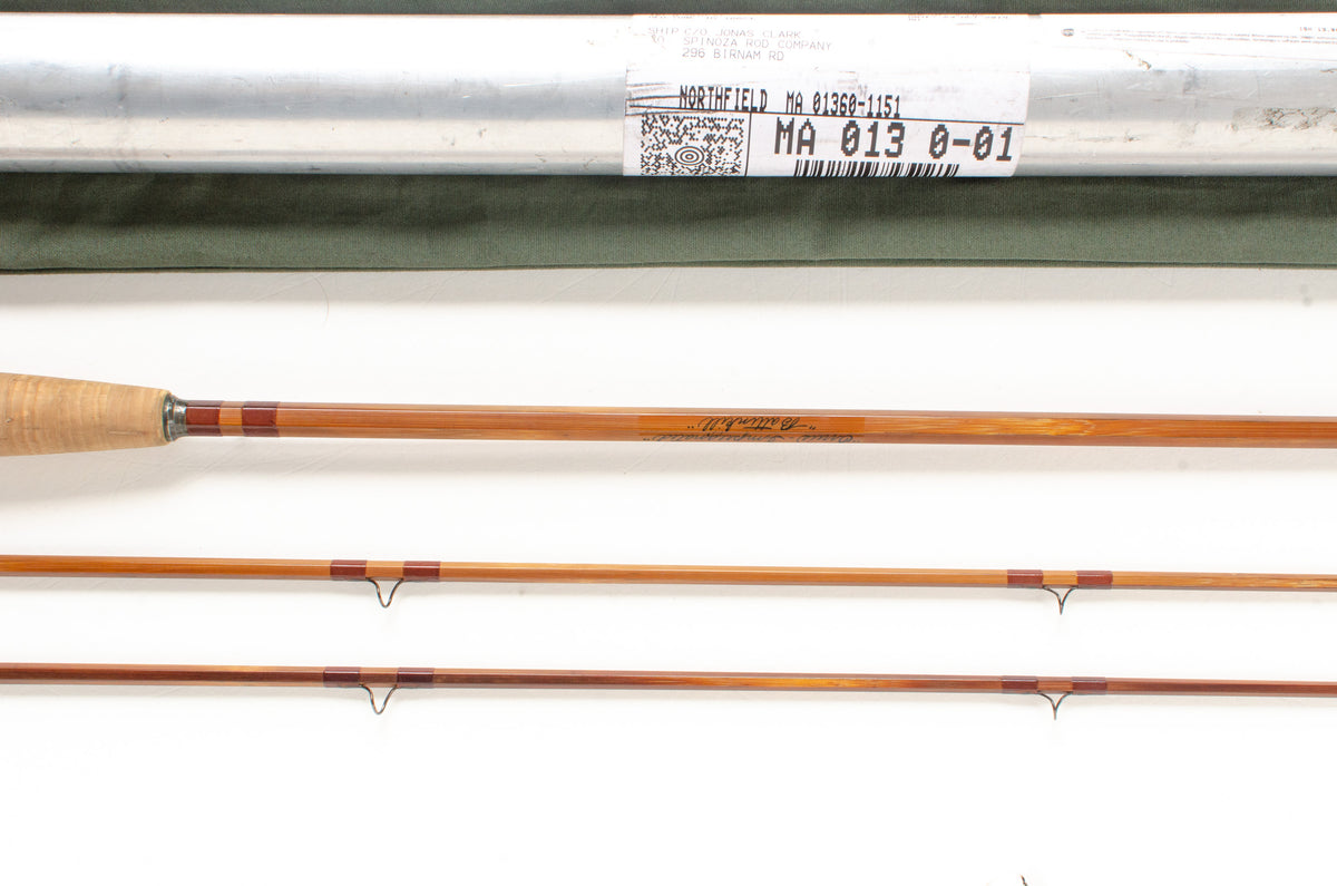 Orvis Battenkill Fly Rod 8'6 2/2 #5 - maker's signature and wrapping