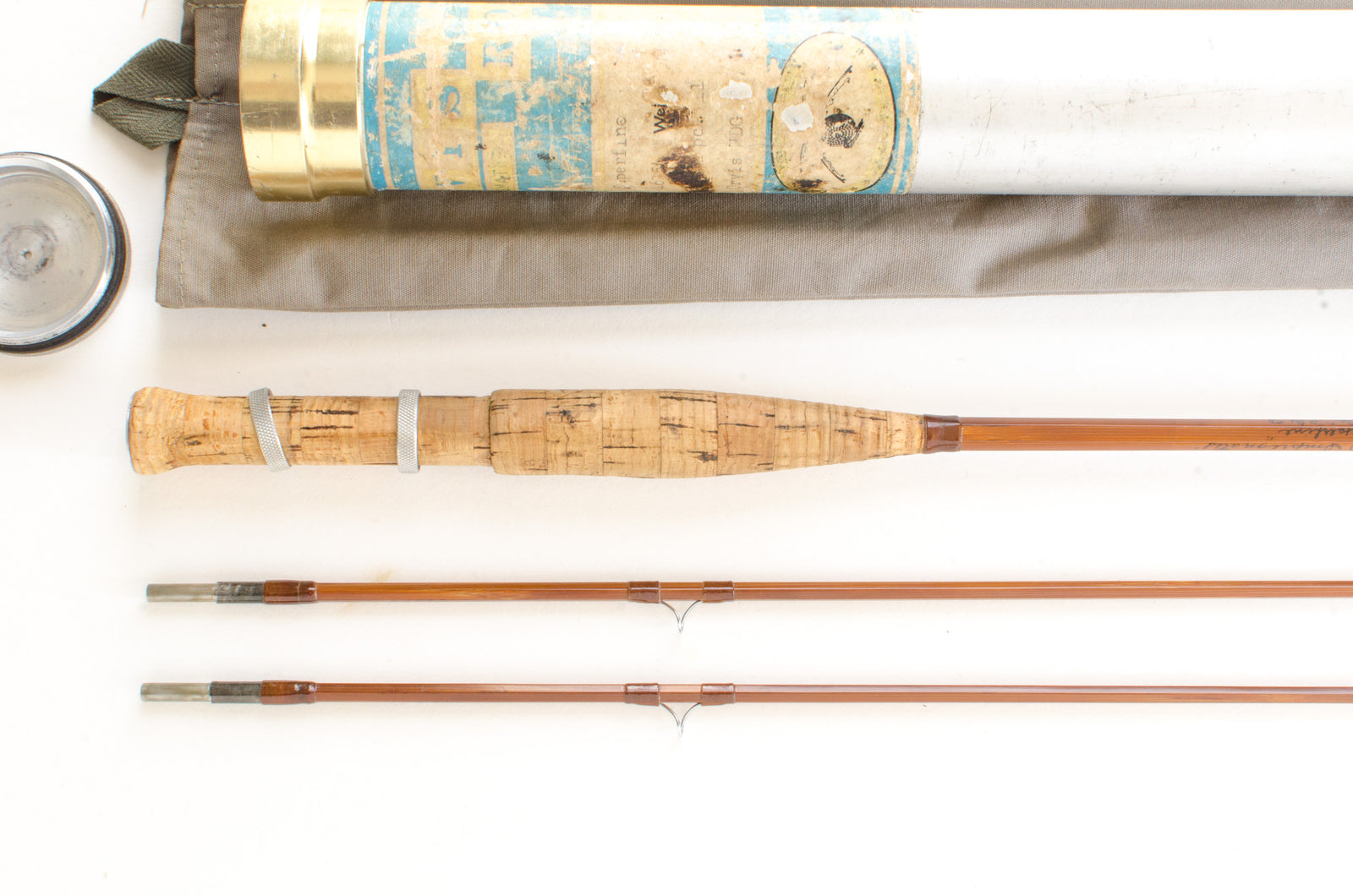 Orvis Superfine Fly Rod 6'6" 2/2 #6 - grip and reel seat detail