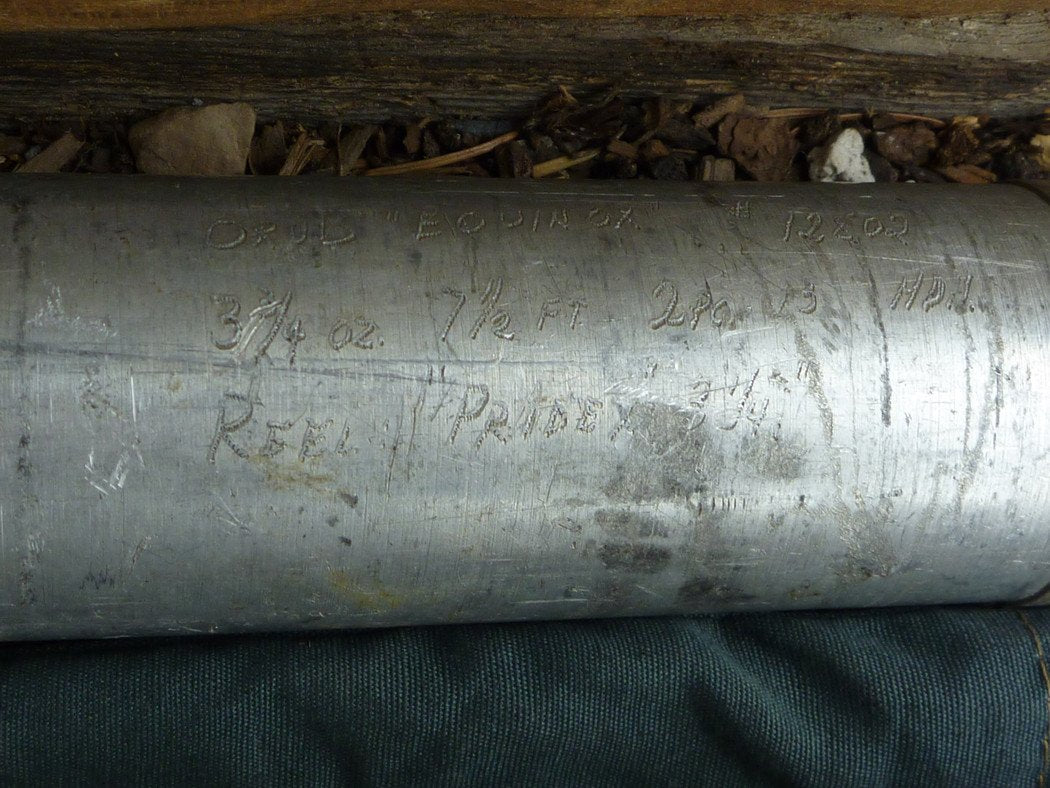 Orvis "Equinox" Impregnated 7'6 Bamboo Rod 