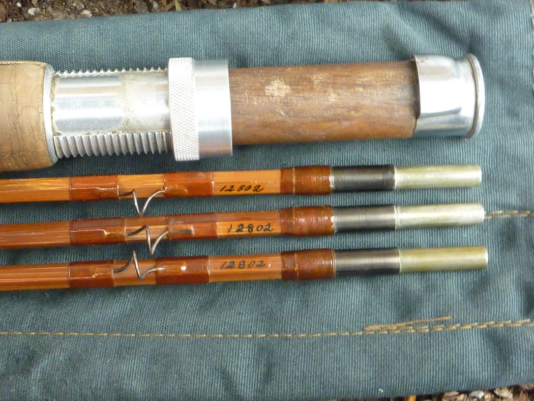 Orvis "Equinox" Impregnated 7'6 Bamboo Rod 