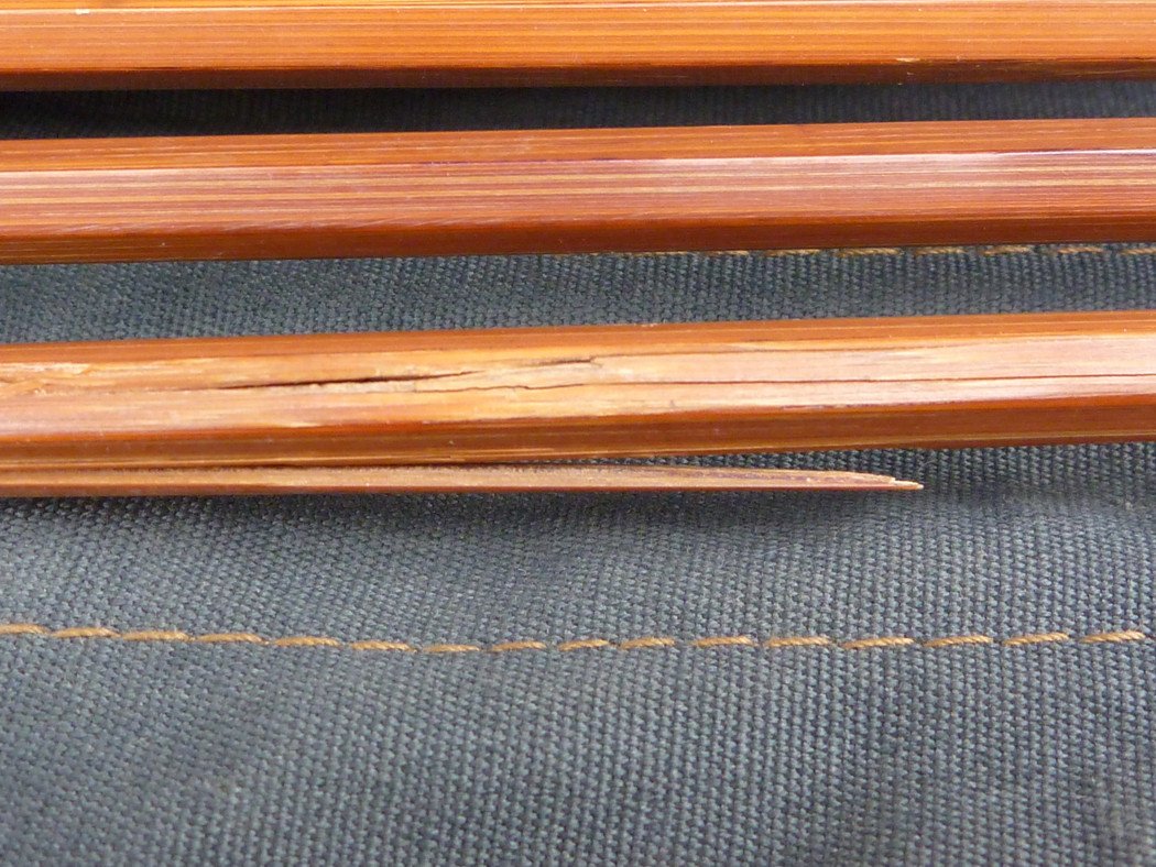 Orvis "Equinox" Impregnated 7'6 Bamboo Rod 