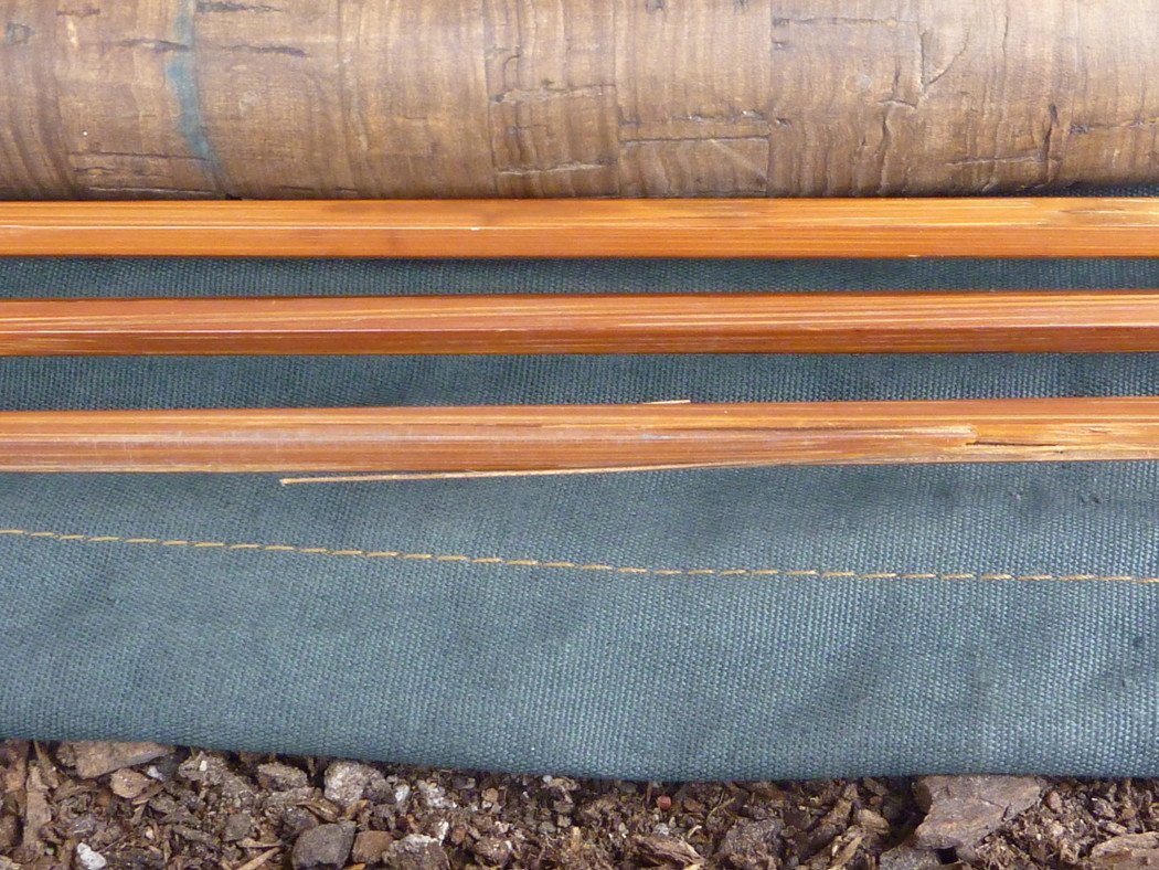 Orvis "Equinox" Impregnated 7'6 Bamboo Rod 