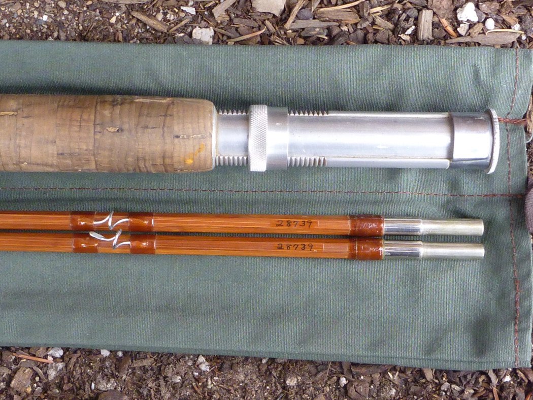 Orvis Light Salmon 8'6" 6/7wt Bamboo Rod 