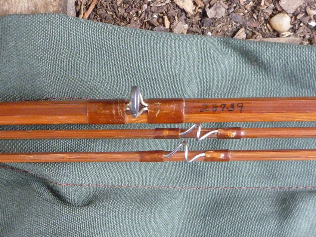 Orvis Light Salmon 8'6" 6/7wt Bamboo Rod 