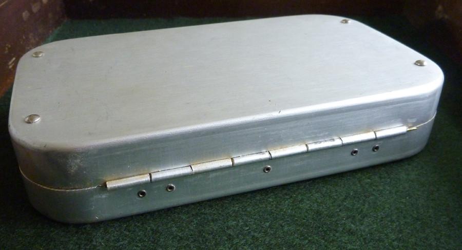 Wheatley Fly Box (large) - with Salmon Flies 
