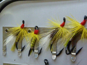 Wheatley Fly Box (large) - with Salmon Flies 