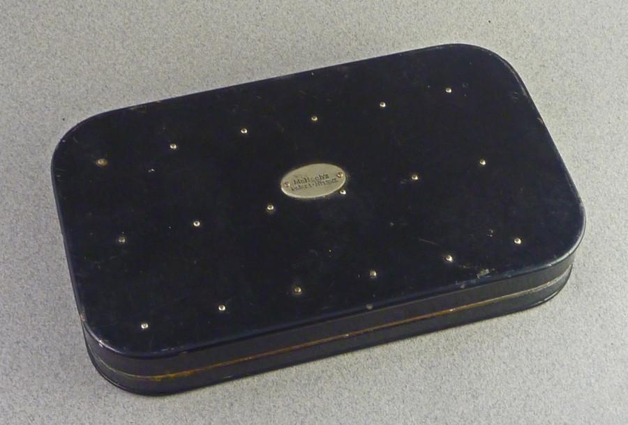 Malloch Japanned Fly Box (clips) - with wet flies 