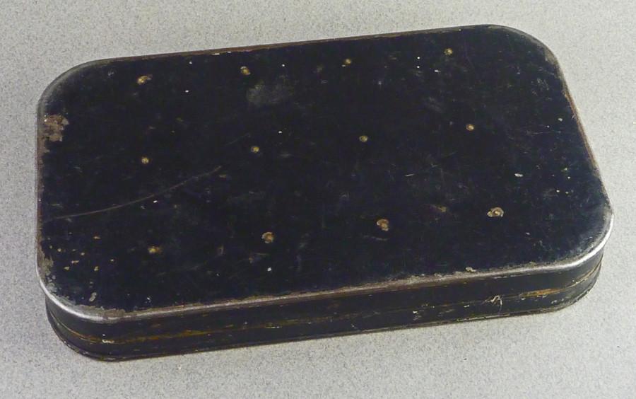 Malloch Japanned Fly Box (clips) - with Salmon Flies