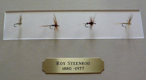 Roy Steenrod Framed Flies 