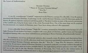Herman Christian Framed Fly 