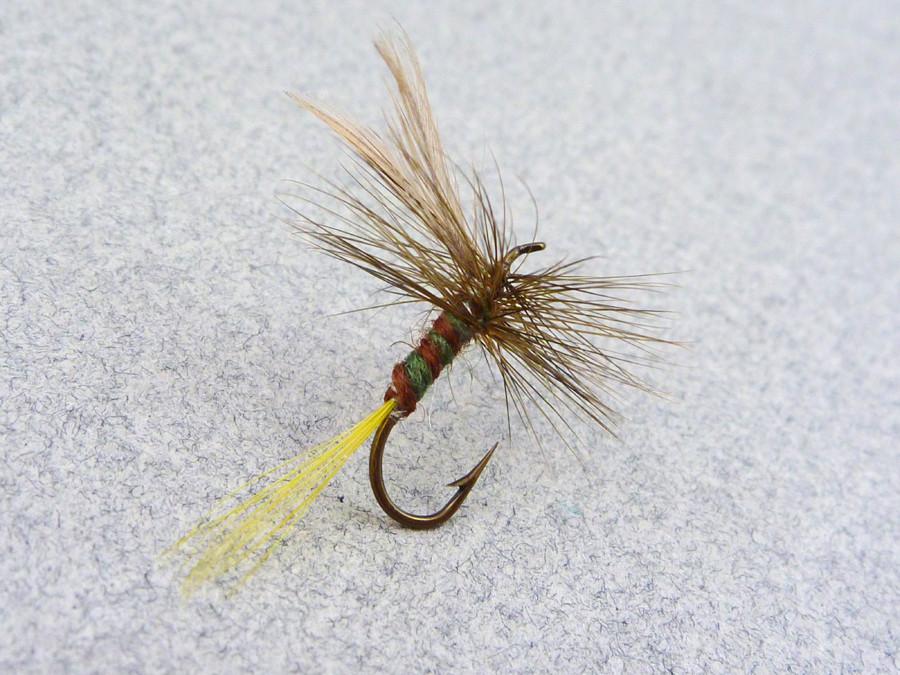 Rube Cross - Brown Olive - Catskill Dry Fly 