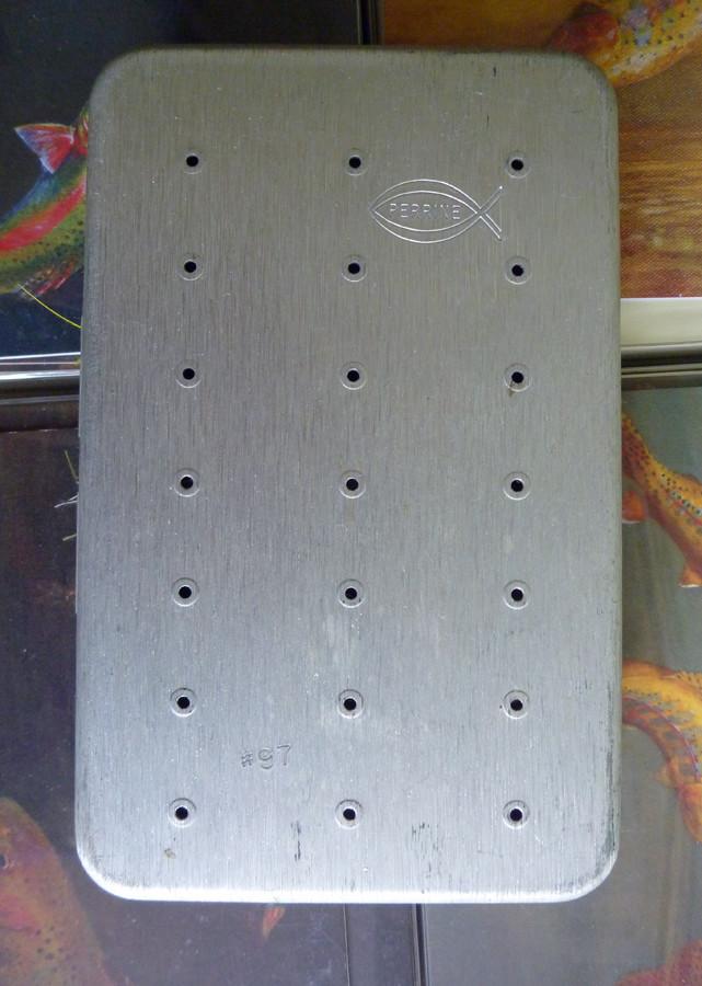 Perrine #97 Streamer Fly Box - with 72 flies