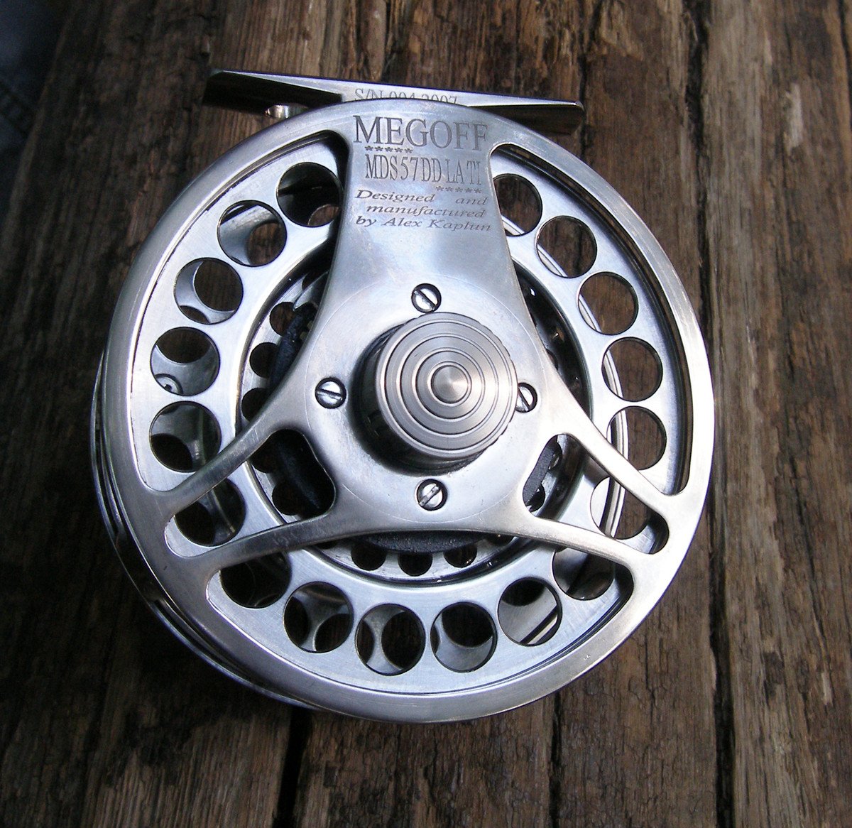 Megoff Fly Reel - Model MDS 57 DD LA Ti