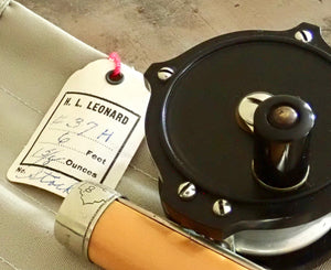 Leonard, H.L. -- Model 37H Baby Catskill Bamboo Rod and Leonard Mills Fairy Reel