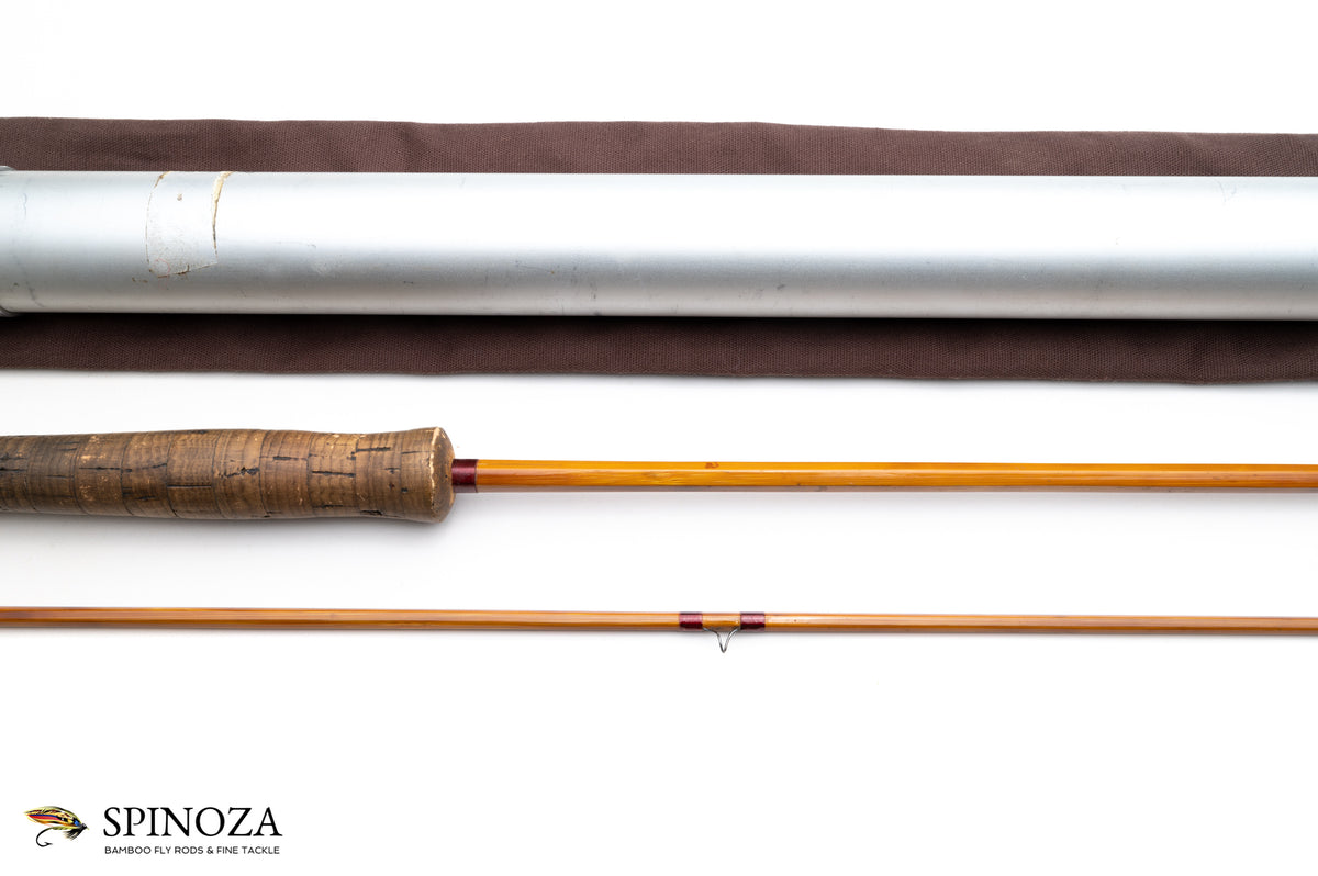 Paul Young Ace Fly Rod 8' 2/1 #6 - maker signature and rod markings