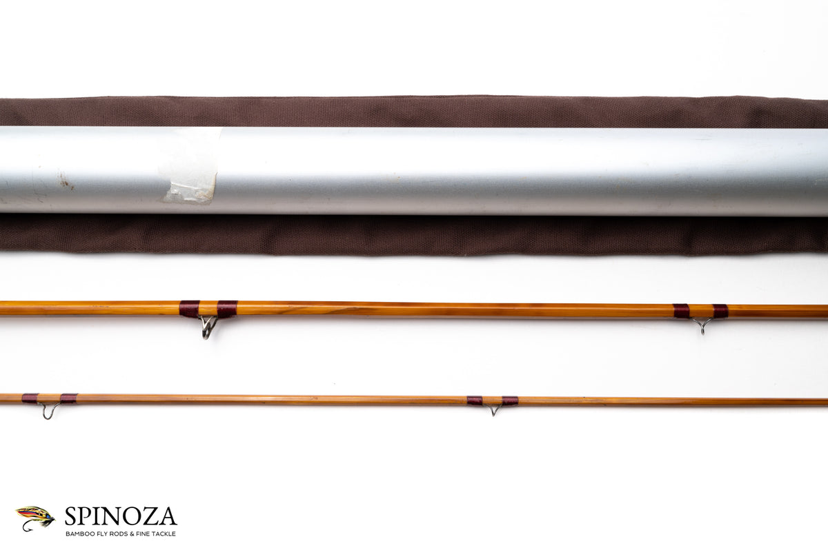 Paul Young Ace Fly Rod 8' 2/1 #6 - rod sections with guides and wraps