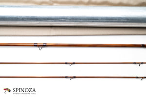 Paul Young Martha Marie Bamboo Fly Rod 7'6" 2/2 #5 - ferrules and tip tops detail