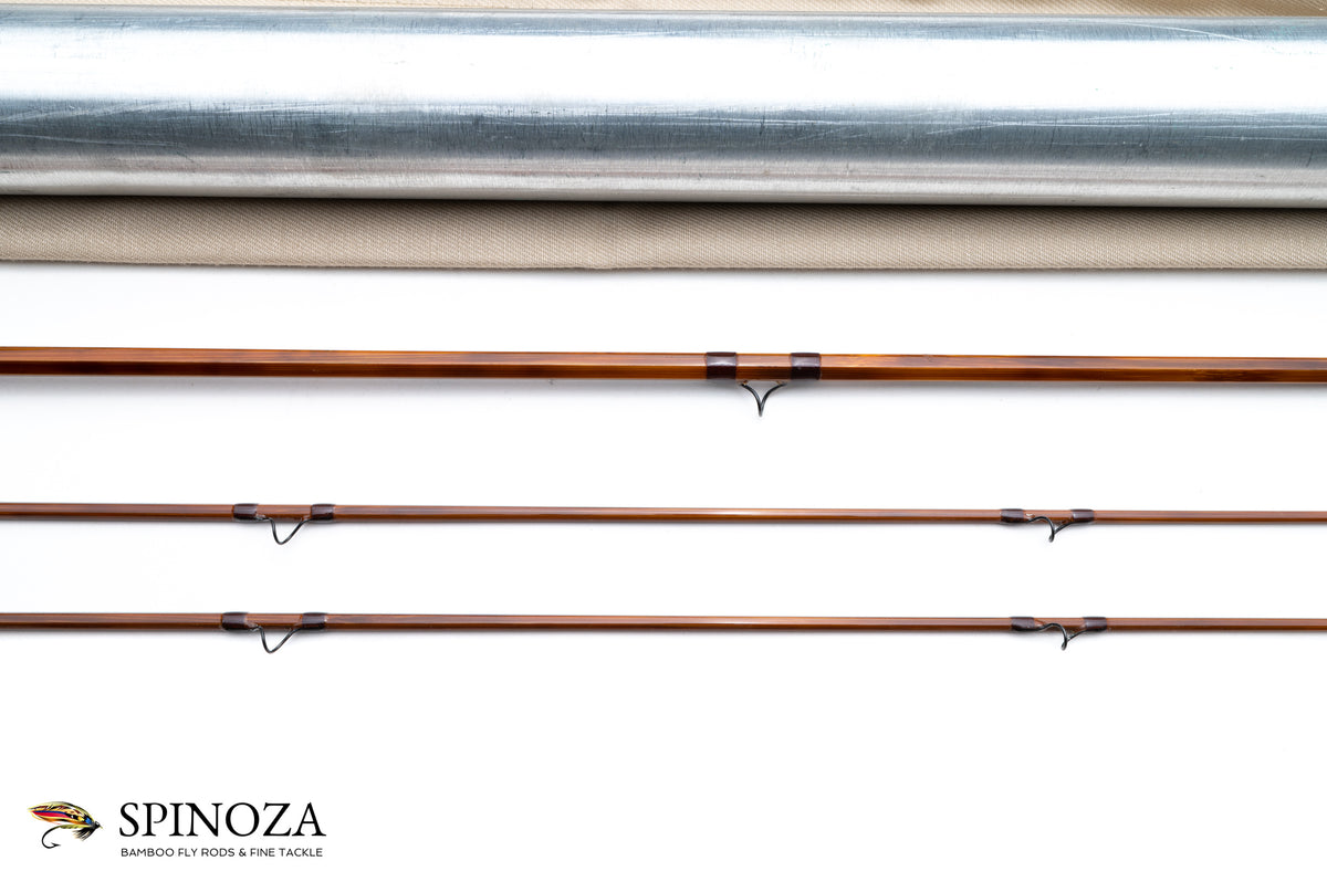 Paul Young Martha Marie Bamboo Fly Rod 7'6" 2/2 #5 - rod sections with wraps