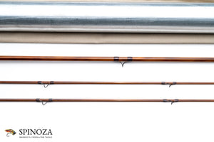 Paul Young Martha Marie Bamboo Fly Rod 7'6" 2/2 #5 - rod sections with wraps