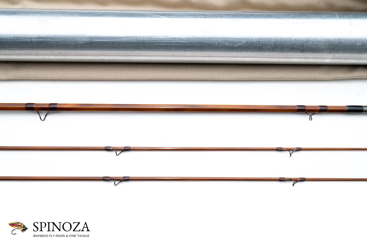 Paul Young Martha Marie Bamboo Fly Rod 7'6" 2/2 #5 - guides and thread wrapping