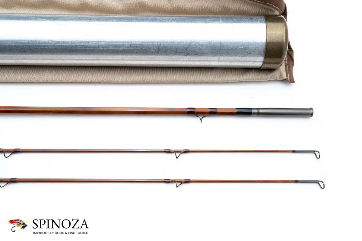 Paul Young Martha Marie Bamboo Fly Rod 7'6" 2/2 #5 - ferrules and tips detail