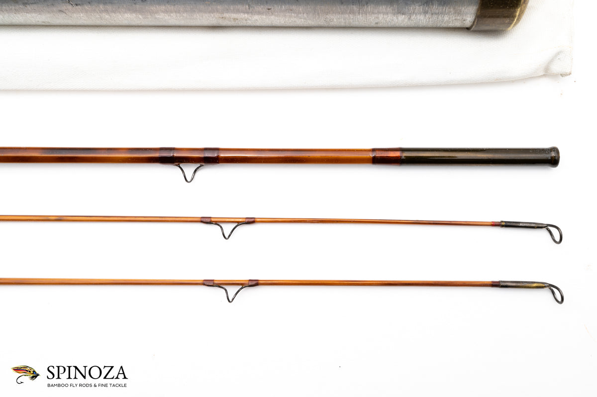 Paul Young Parabolic 15 Bamboo Fly Rod 8' 2/2 #5 - guides and thread wrapping