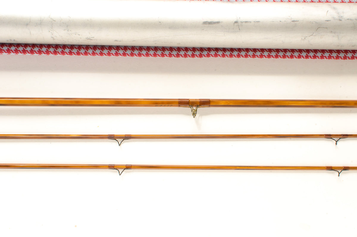 Paul Young Parabolic 15 Fly Rod 8' 2/2 - rod sections with guides and wraps