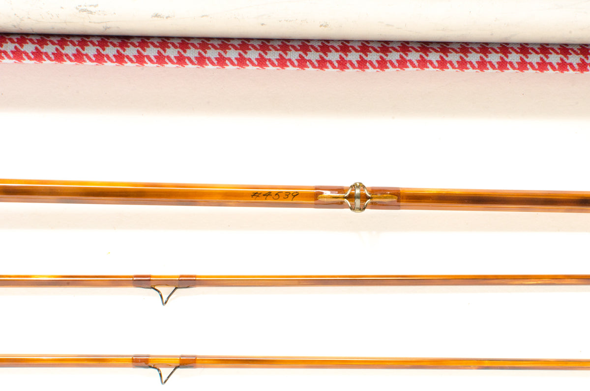 Paul Young Parabolic 15 Fly Rod 8' 2/2 - rod sections with guides and wraps