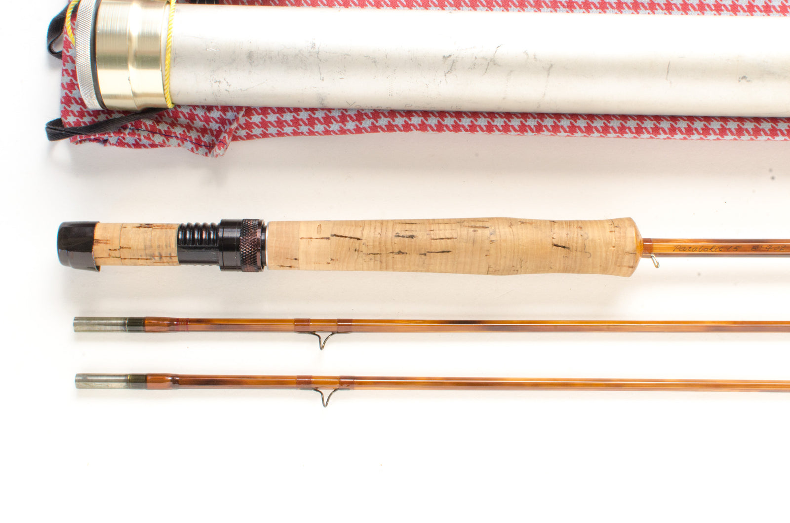 Paul Young Parabolic 15 Fly Rod 8' 2/2 - handle grip and reel seat detail