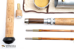 Paul Young Parabolic 18 Fly Rod 9'3" 2/2 #9 - handle grip and reel seat detail