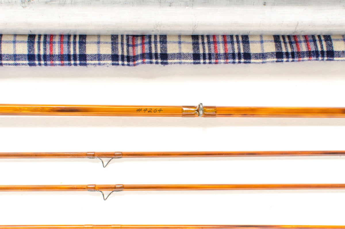 Paul Young Perfectionist Fly Rod 7'6" 2/3 #4/5 - rod sections with guides and wraps