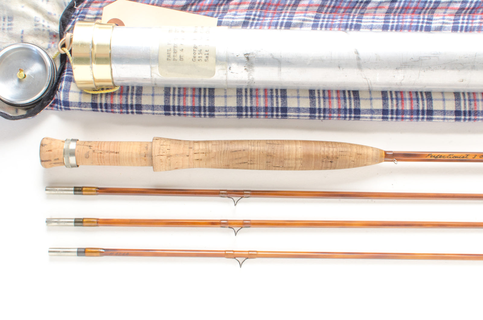 Paul Young Perfectionist Fly Rod 7'6" 2/3 #4/5 - handle grip and reel seat detail