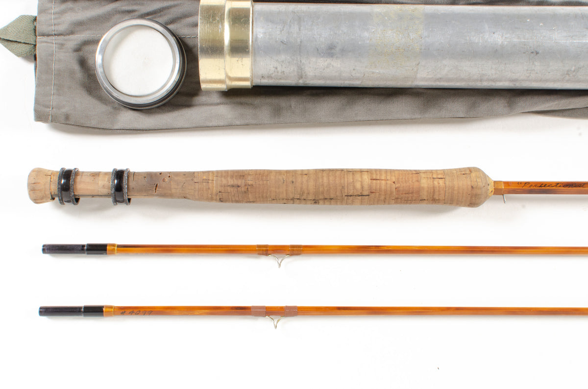 Paul Young Perfectionist Fly Rod 7'6" 2/2 #5 - handle grip and reel seat detail