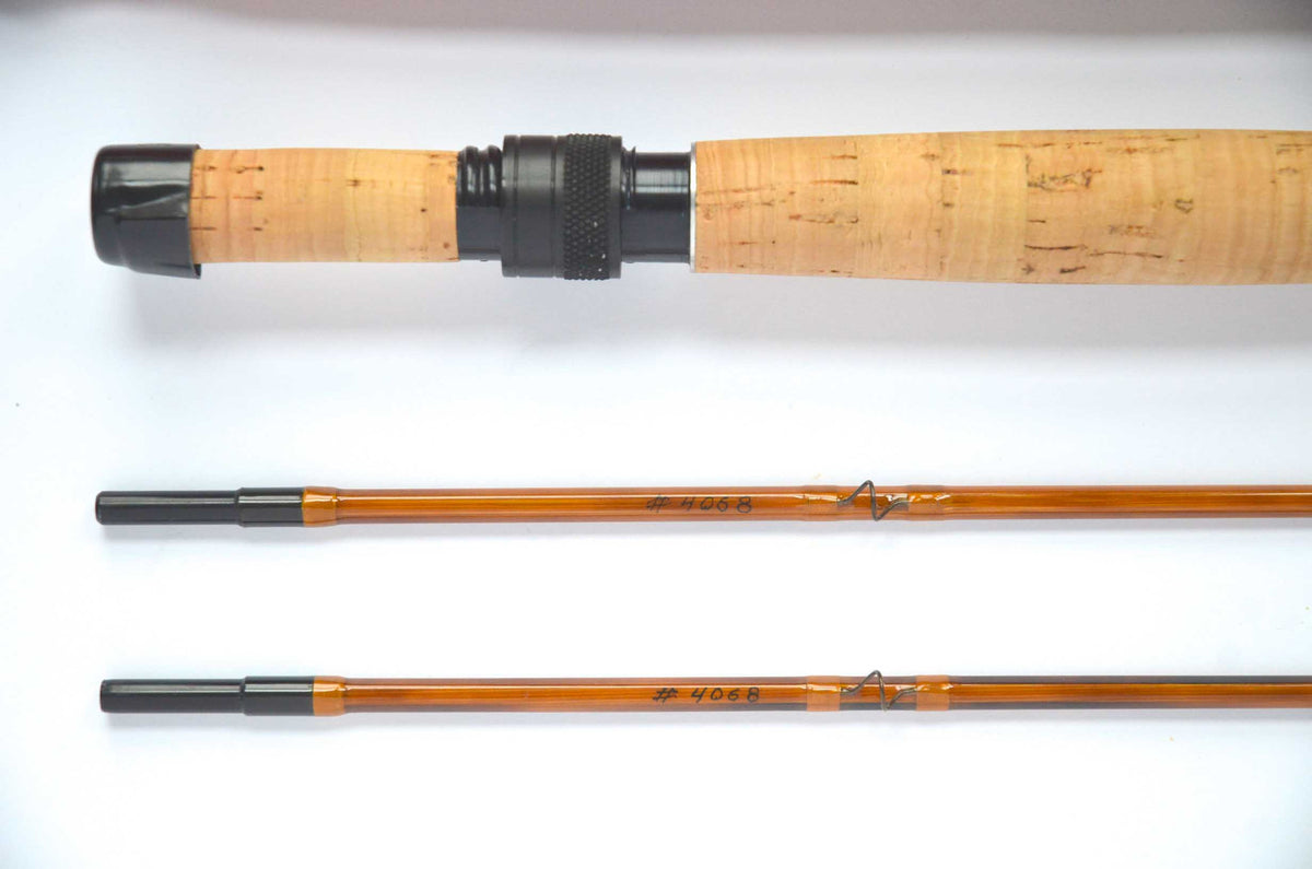 Paul Young Perfectionist Fly Rod 7'6" 2/2 #5 - ferrules and tip tops detail