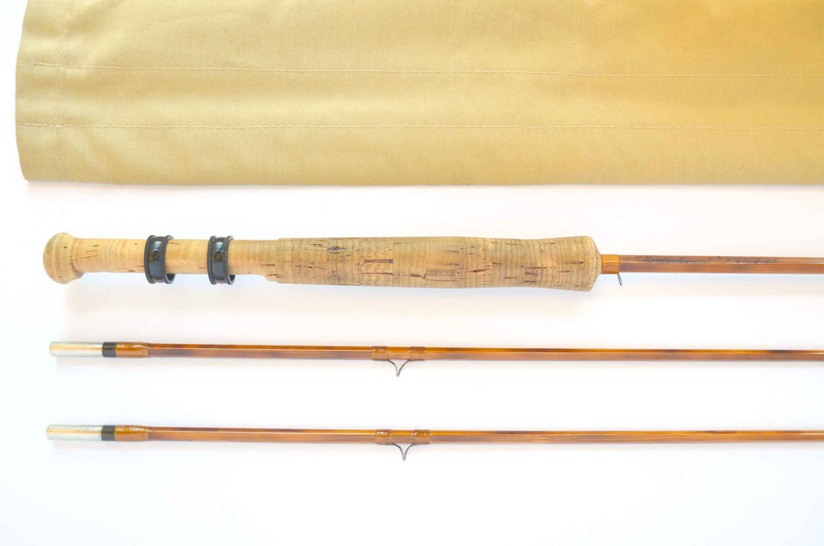 Paul Young Perfectionist Fly Rod 7'6" 2/2 #5 - handle grip and reel seat detail