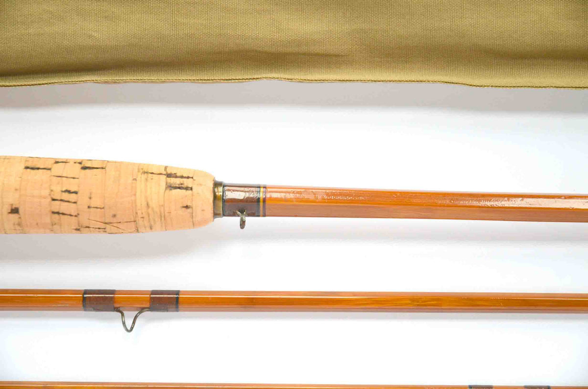 Payne 204 Fly Rod 8'6" 3/2 #5 - maker signature and rod markings