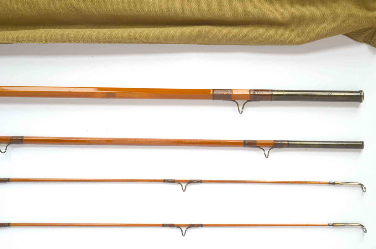 Payne 204 Fly Rod 8'6" 3/2 #5 - rod sections with guides and wraps